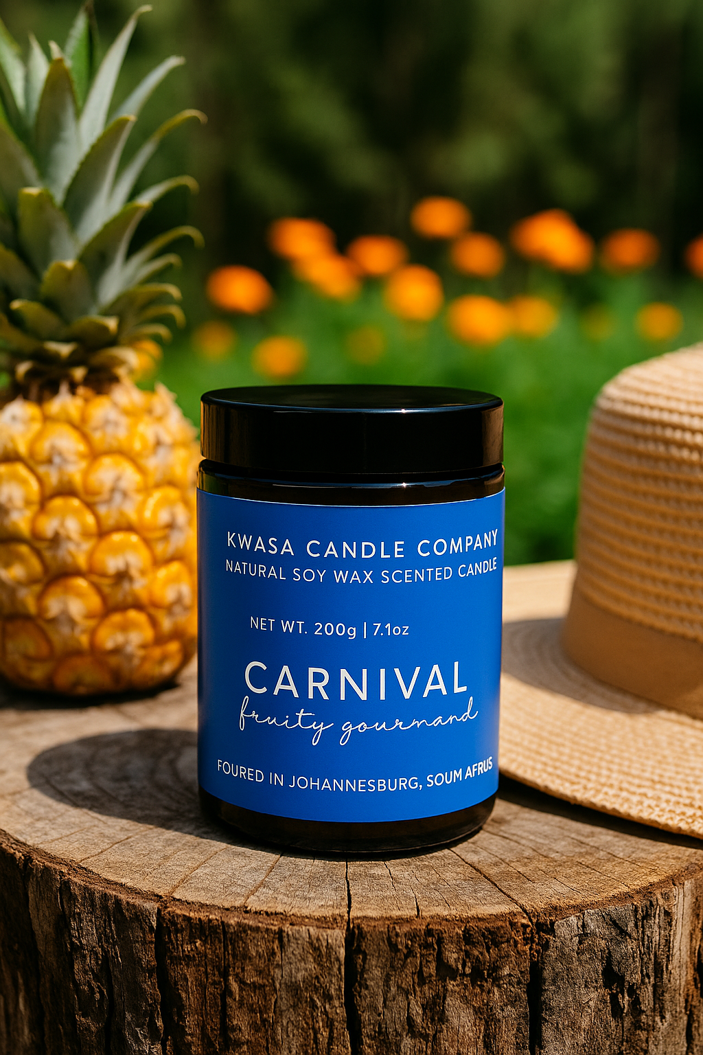 Kwasa! Natural Soy Wax Scented Candle