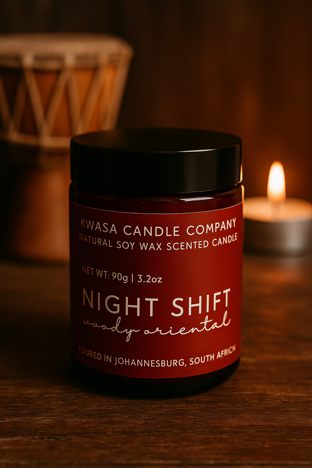 Kwasa! Natural Soy Wax Scented Candle