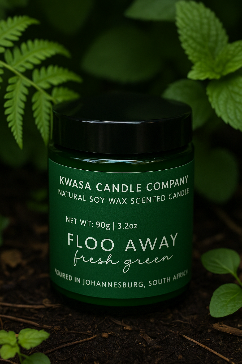 Kwasa! Natural Soy Wax Scented Candle